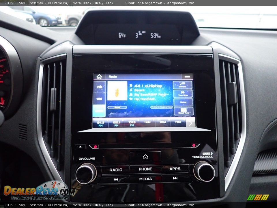 2019 Subaru Crosstrek 2.0i Premium Crystal Black Silica / Black Photo #16