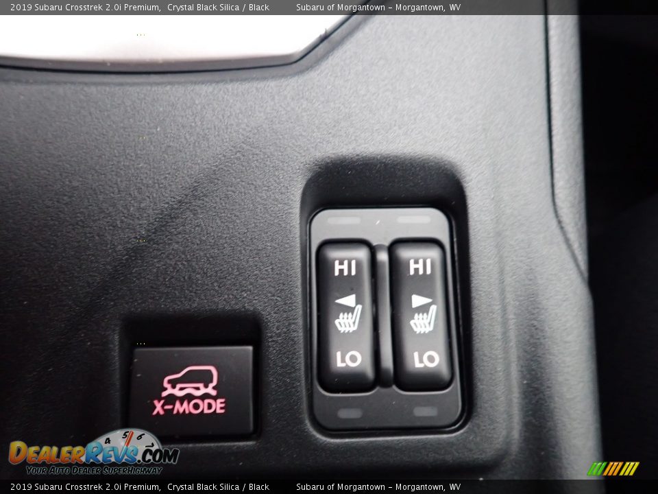 2019 Subaru Crosstrek 2.0i Premium Crystal Black Silica / Black Photo #18