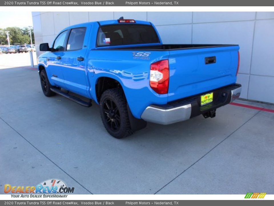 2020 Toyota Tundra TSS Off Road CrewMax Voodoo Blue / Black Photo #6