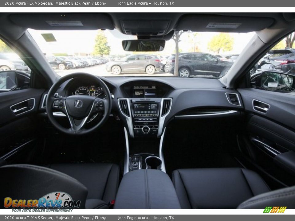 2020 Acura TLX V6 Sedan Majestic Black Pearl / Ebony Photo #9