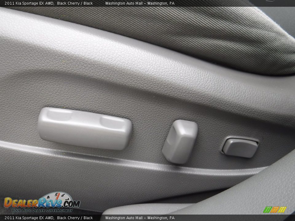2011 Kia Sportage EX AWD Black Cherry / Black Photo #15
