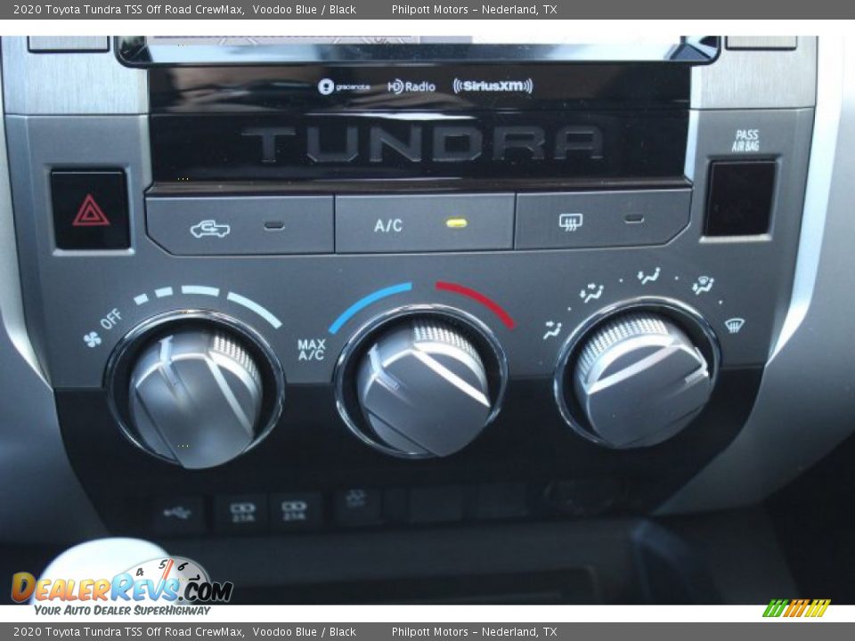 2020 Toyota Tundra TSS Off Road CrewMax Voodoo Blue / Black Photo #17