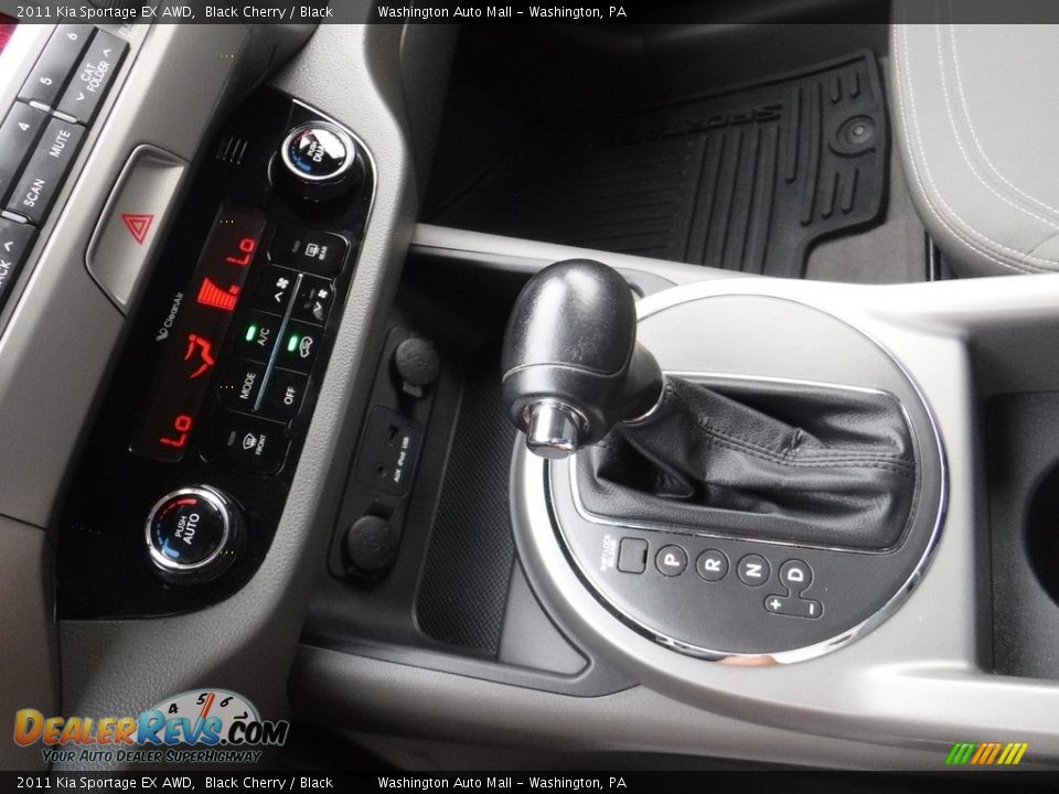 2011 Kia Sportage EX AWD Black Cherry / Black Photo #19