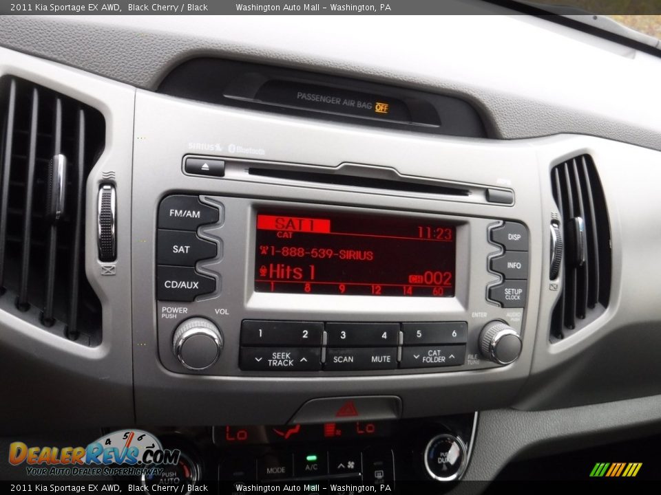2011 Kia Sportage EX AWD Black Cherry / Black Photo #20