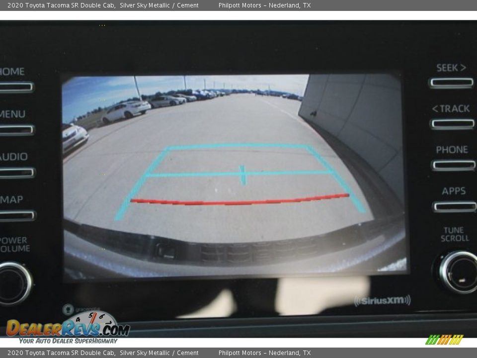 2020 Toyota Tacoma SR Double Cab Silver Sky Metallic / Cement Photo #17