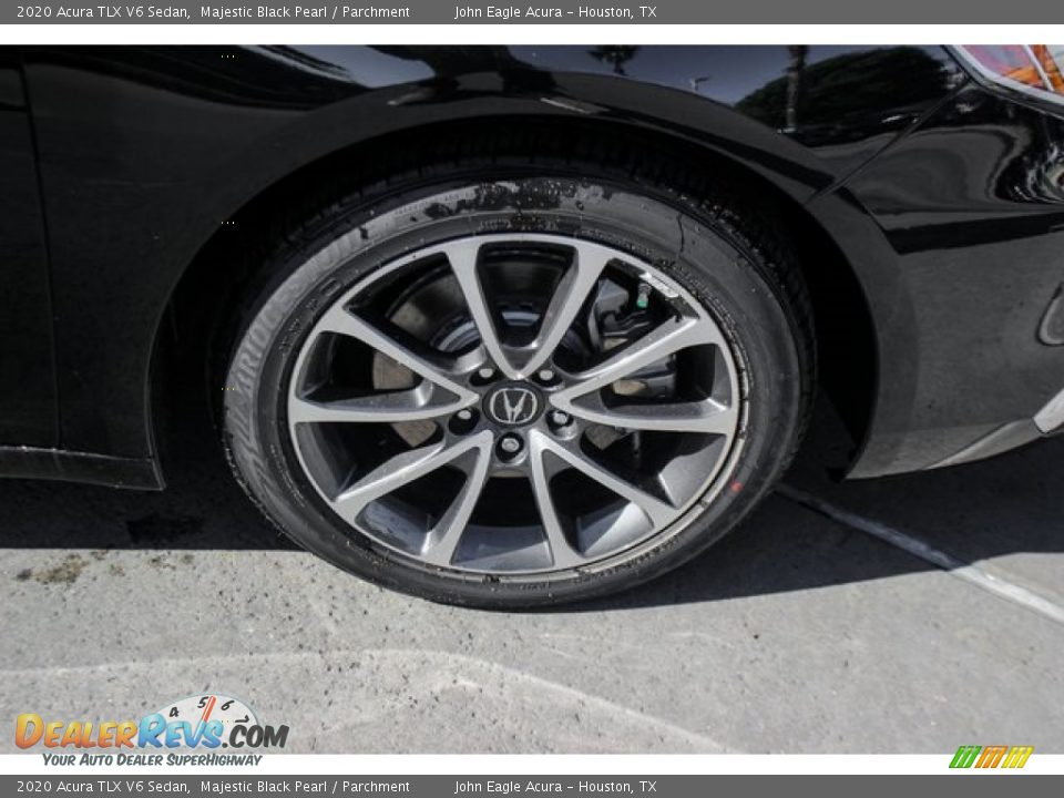 2020 Acura TLX V6 Sedan Majestic Black Pearl / Parchment Photo #11