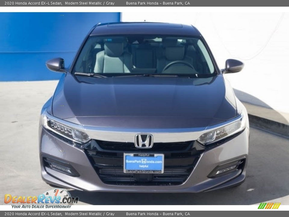2020 Honda Accord EX-L Sedan Modern Steel Metallic / Gray Photo #3