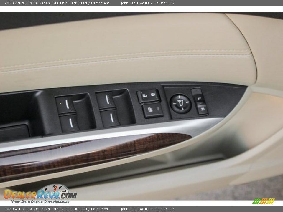 2020 Acura TLX V6 Sedan Majestic Black Pearl / Parchment Photo #12