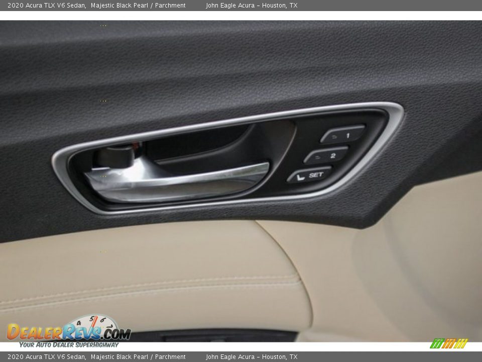 2020 Acura TLX V6 Sedan Majestic Black Pearl / Parchment Photo #13