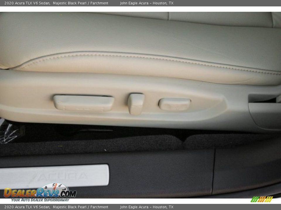 2020 Acura TLX V6 Sedan Majestic Black Pearl / Parchment Photo #14
