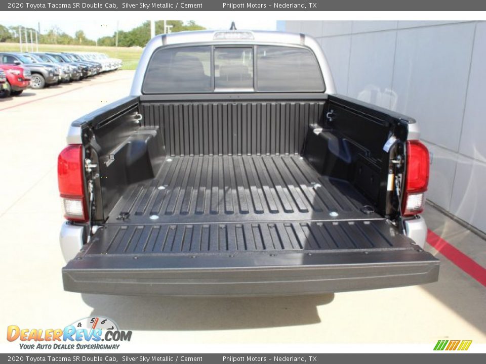 2020 Toyota Tacoma SR Double Cab Silver Sky Metallic / Cement Photo #22