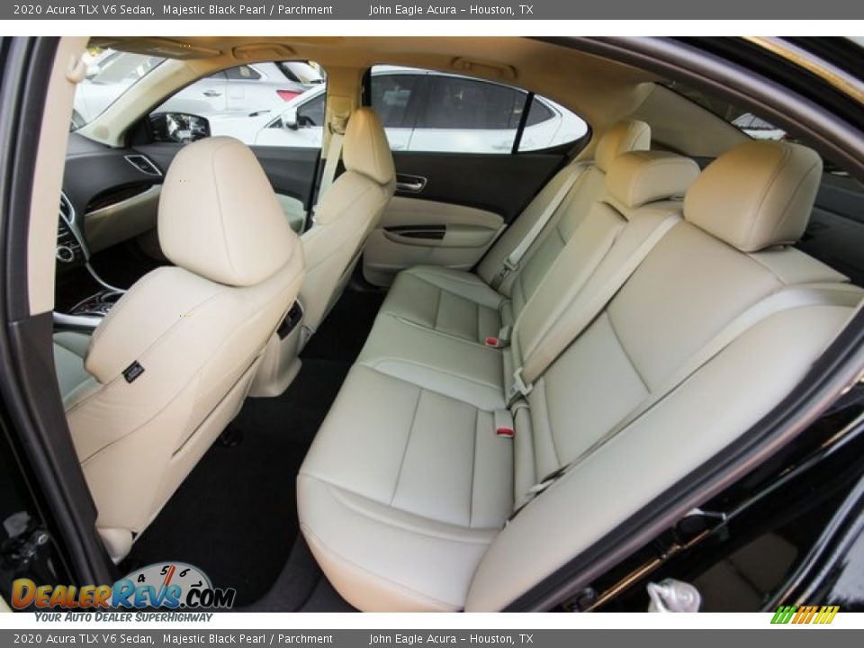 2020 Acura TLX V6 Sedan Majestic Black Pearl / Parchment Photo #19