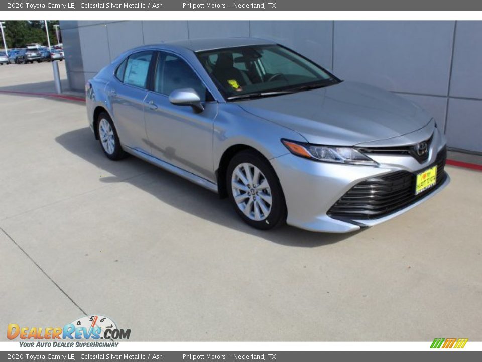 2020 Toyota Camry LE Celestial Silver Metallic / Ash Photo #2