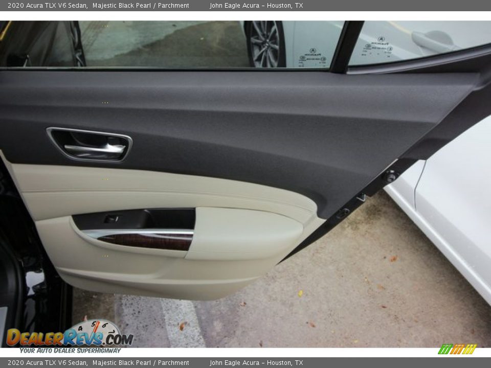 2020 Acura TLX V6 Sedan Majestic Black Pearl / Parchment Photo #21