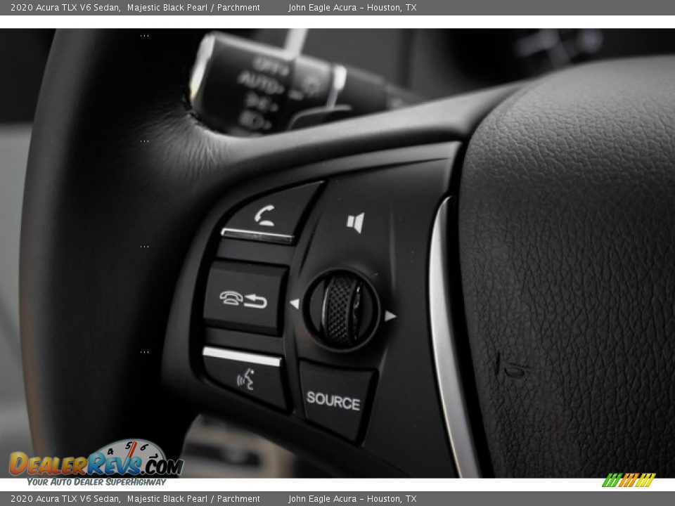2020 Acura TLX V6 Sedan Majestic Black Pearl / Parchment Photo #32