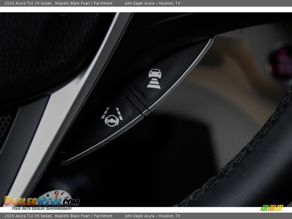2020 Acura TLX V6 Sedan Majestic Black Pearl / Parchment Photo #35