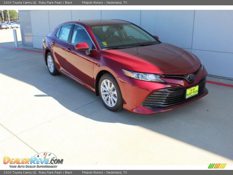 2020 Toyota Camry LE Ruby Flare Pearl / Black Photo #2