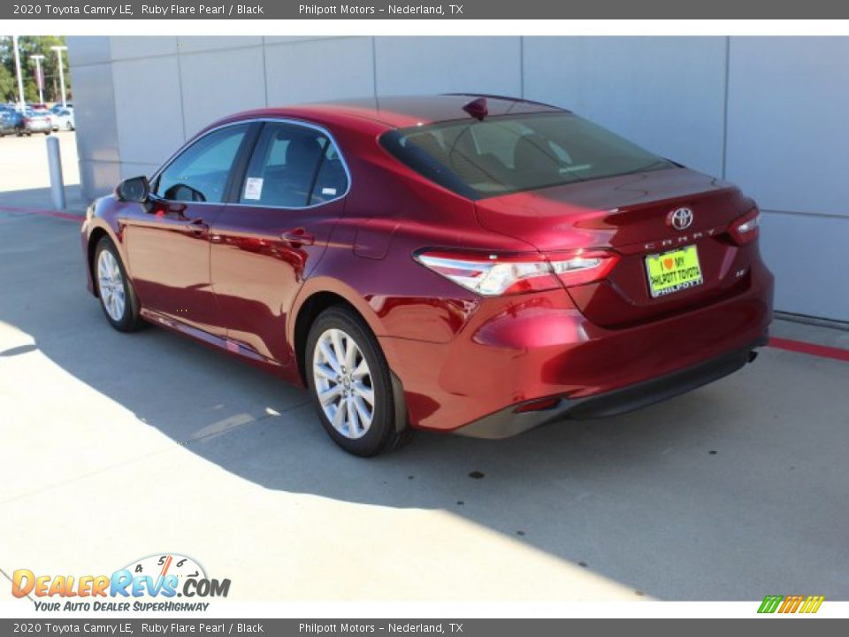 2020 Toyota Camry LE Ruby Flare Pearl / Black Photo #6