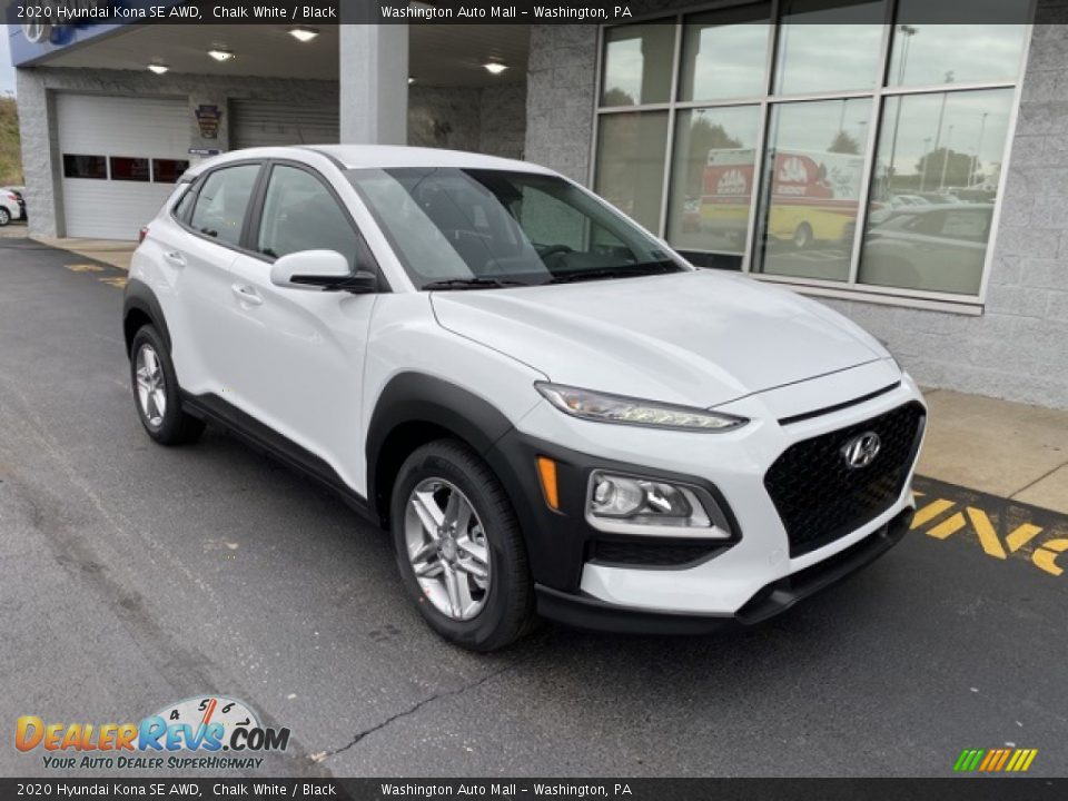 Front 3/4 View of 2020 Hyundai Kona SE AWD Photo #2