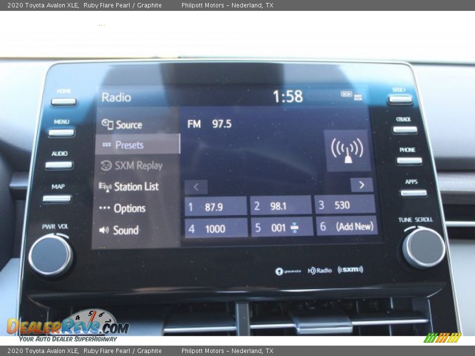 2020 Toyota Avalon XLE Ruby Flare Pearl / Graphite Photo #16