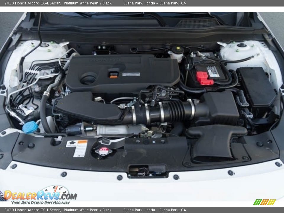 2020 Honda Accord EX-L Sedan 2.0 Liter Turbocharged DOHC 16-Valve i-VTEC 4 Cylinder Engine Photo #10