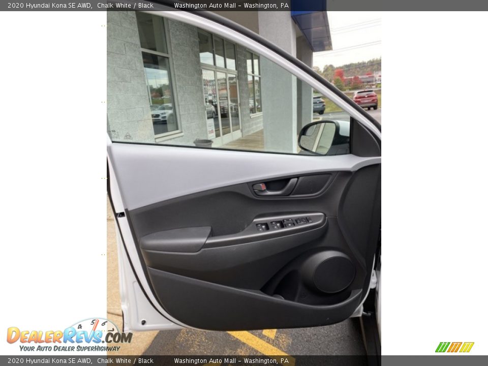 2020 Hyundai Kona SE AWD Chalk White / Black Photo #11