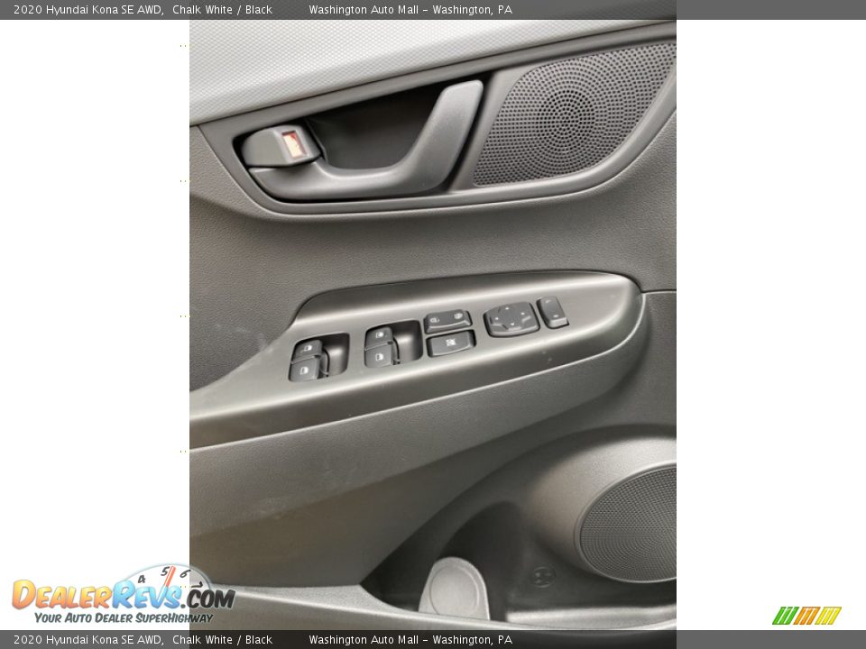 2020 Hyundai Kona SE AWD Chalk White / Black Photo #12