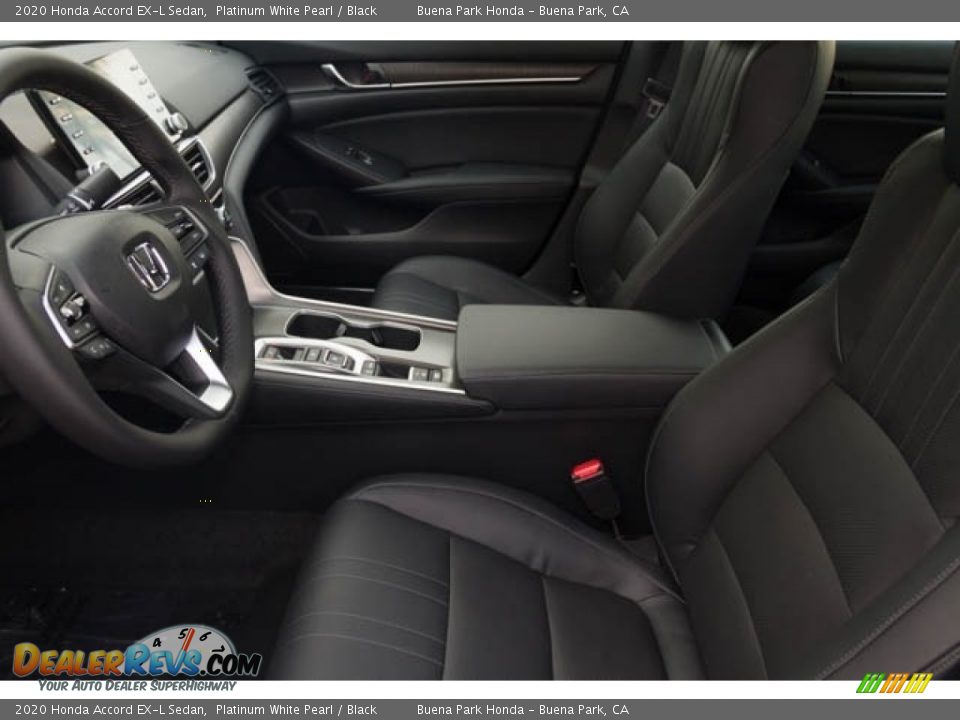2020 Honda Accord EX-L Sedan Platinum White Pearl / Black Photo #16