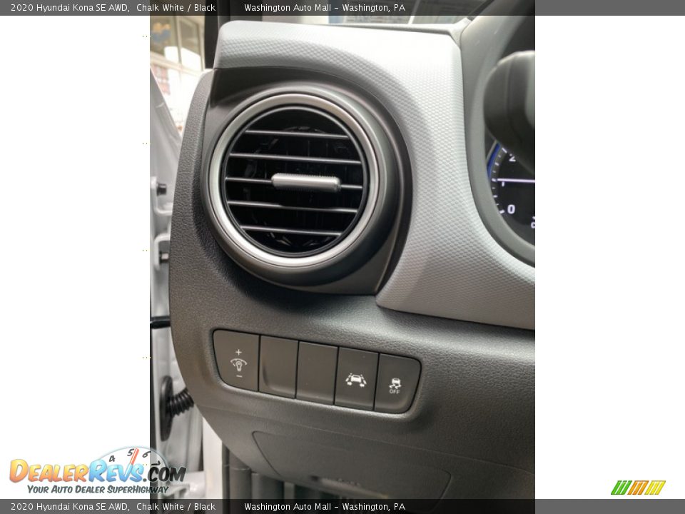 2020 Hyundai Kona SE AWD Chalk White / Black Photo #13
