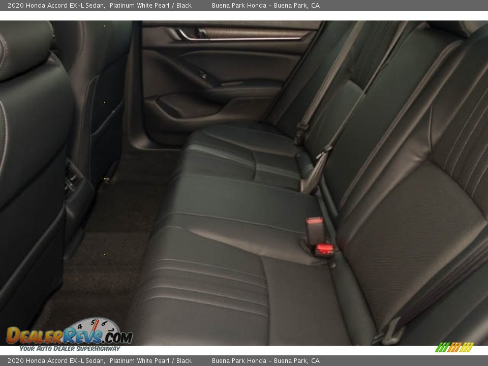 2020 Honda Accord EX-L Sedan Platinum White Pearl / Black Photo #17