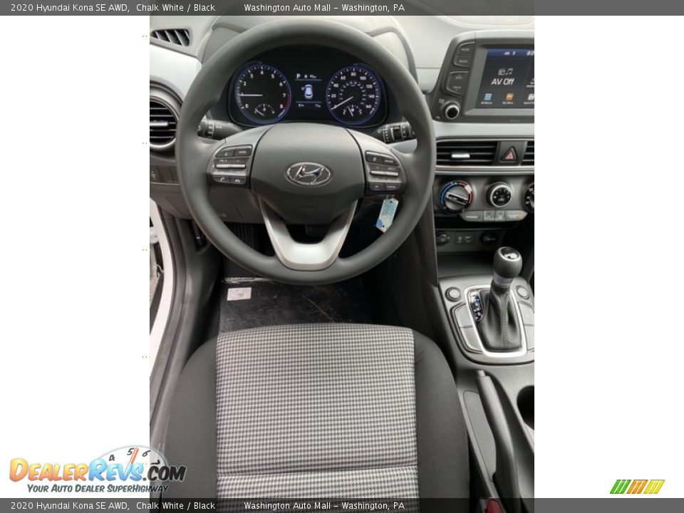 2020 Hyundai Kona SE AWD Chalk White / Black Photo #14