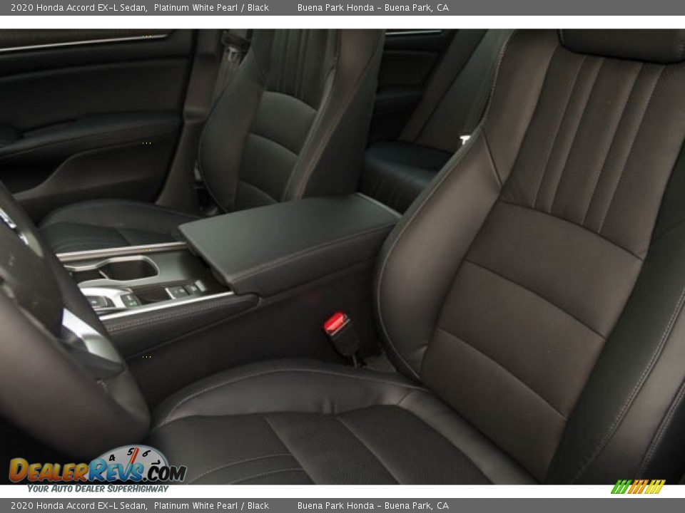 2020 Honda Accord EX-L Sedan Platinum White Pearl / Black Photo #20