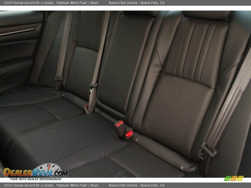 2020 Honda Accord EX-L Sedan Platinum White Pearl / Black Photo #22