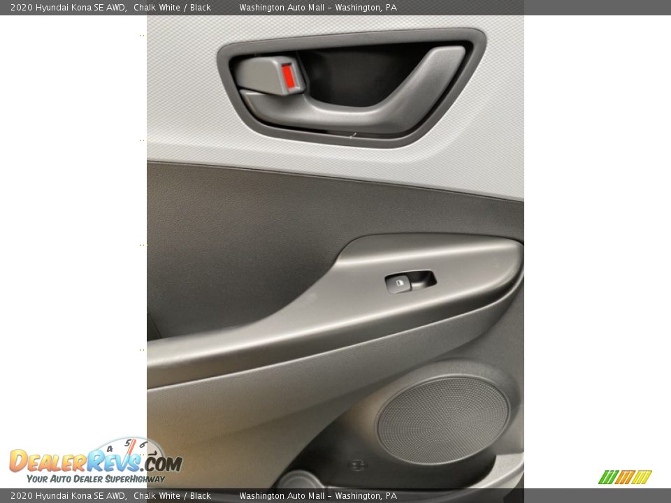 2020 Hyundai Kona SE AWD Chalk White / Black Photo #18