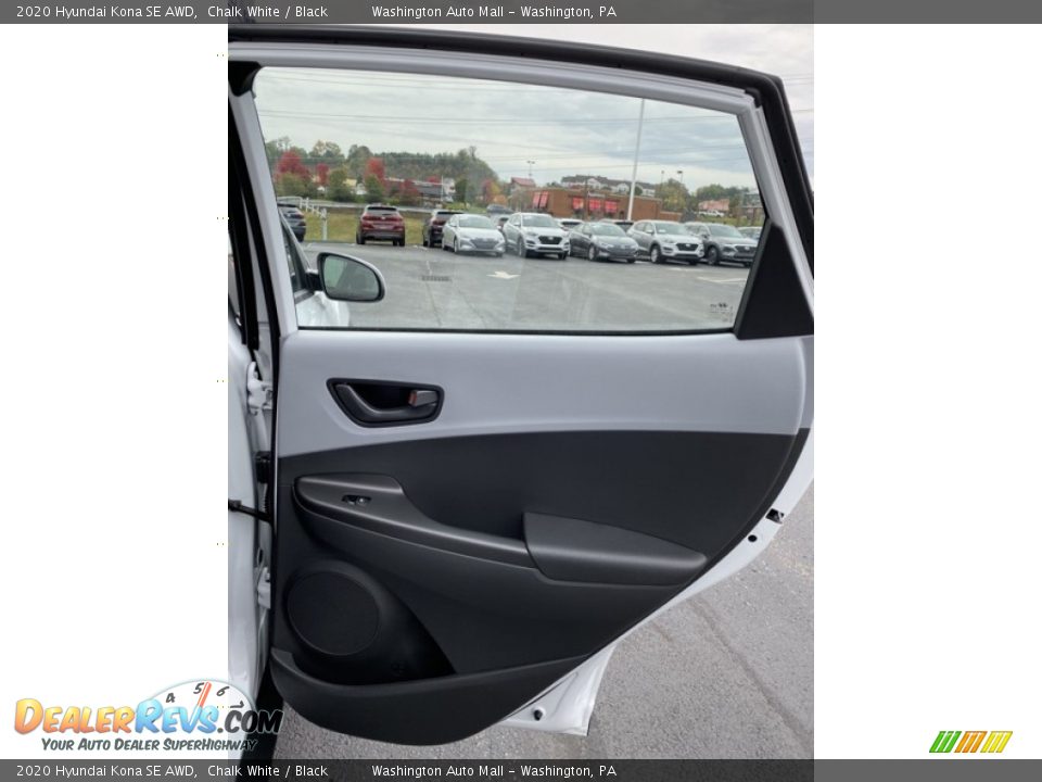 2020 Hyundai Kona SE AWD Chalk White / Black Photo #24