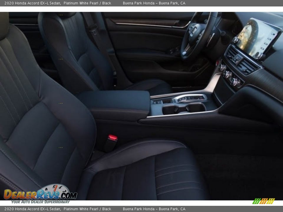 2020 Honda Accord EX-L Sedan Platinum White Pearl / Black Photo #32