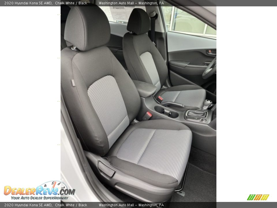 2020 Hyundai Kona SE AWD Chalk White / Black Photo #28