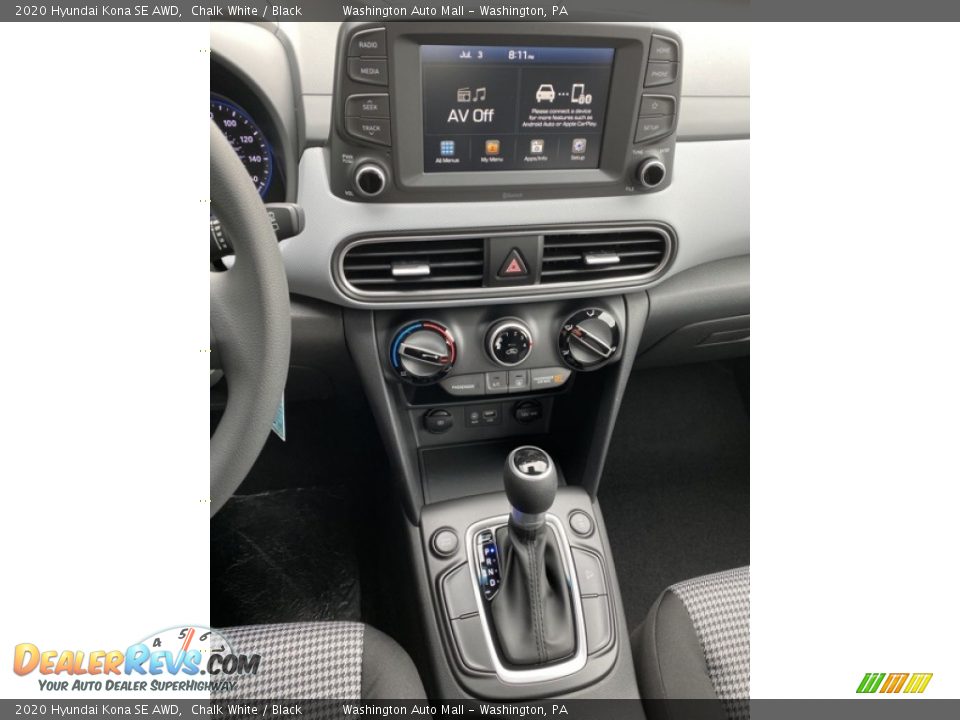 2020 Hyundai Kona SE AWD Chalk White / Black Photo #32