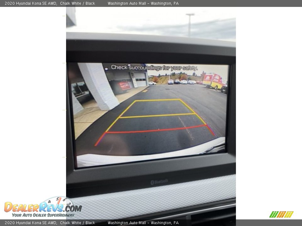 2020 Hyundai Kona SE AWD Chalk White / Black Photo #33