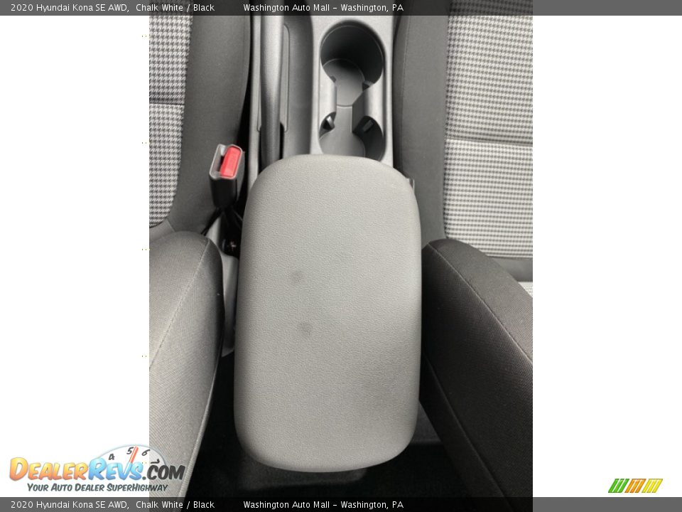 2020 Hyundai Kona SE AWD Chalk White / Black Photo #35
