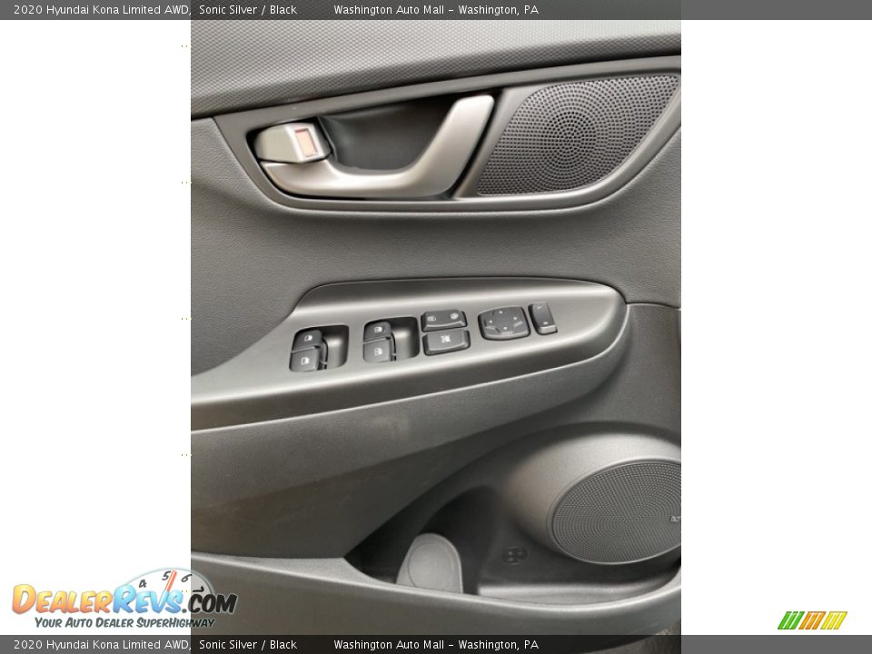 2020 Hyundai Kona Limited AWD Sonic Silver / Black Photo #12