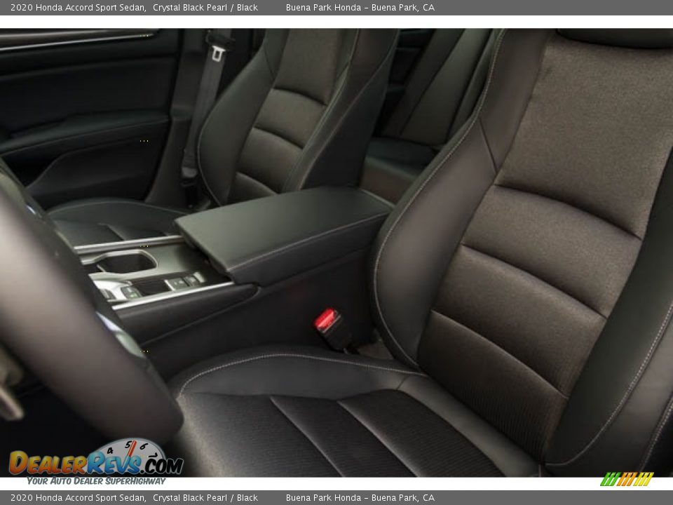 2020 Honda Accord Sport Sedan Crystal Black Pearl / Black Photo #20