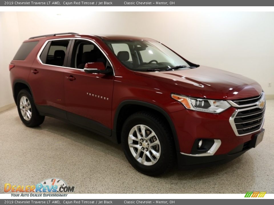 2019 Chevrolet Traverse LT AWD Cajun Red Tintcoat / Jet Black Photo #1