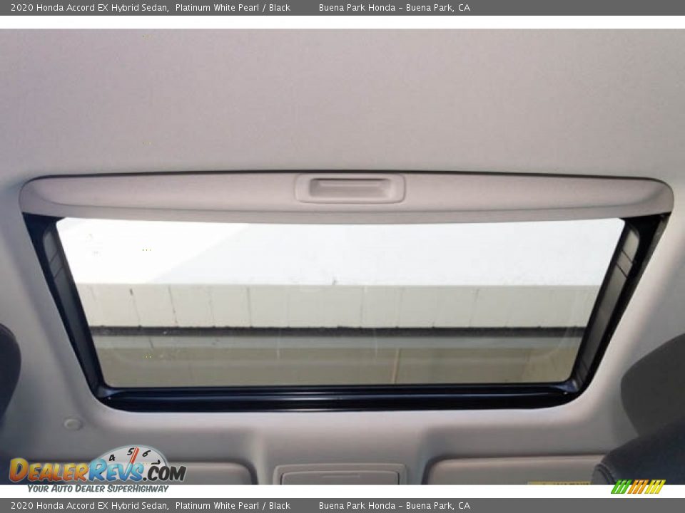 2020 Honda Accord EX Hybrid Sedan Platinum White Pearl / Black Photo #26