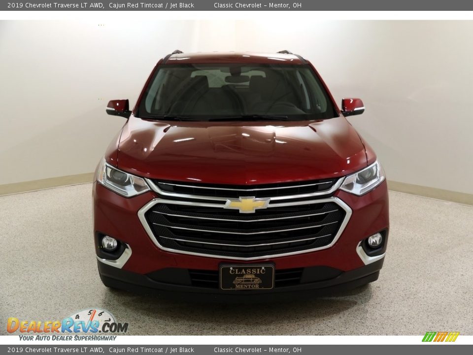 2019 Chevrolet Traverse LT AWD Cajun Red Tintcoat / Jet Black Photo #2