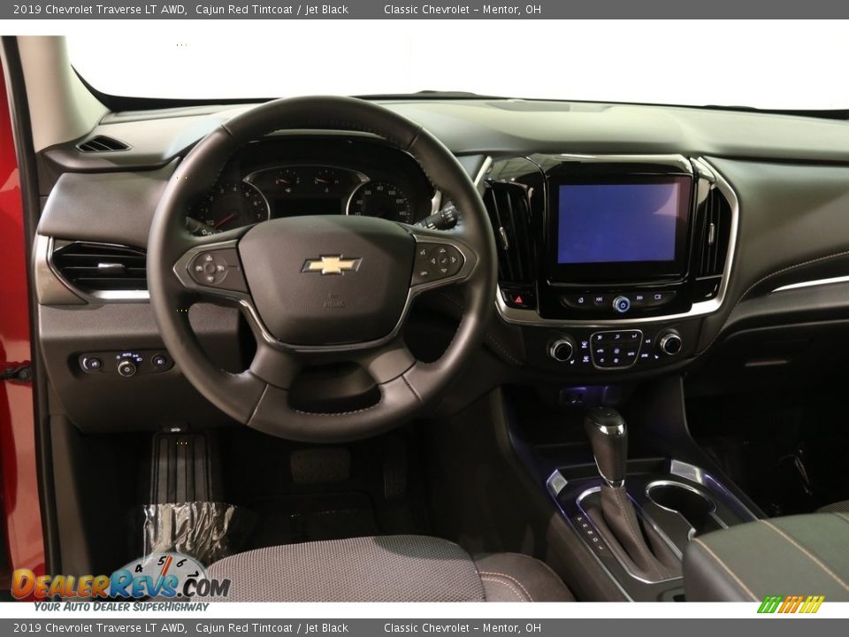 2019 Chevrolet Traverse LT AWD Cajun Red Tintcoat / Jet Black Photo #6