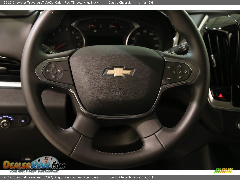 2019 Chevrolet Traverse LT AWD Cajun Red Tintcoat / Jet Black Photo #7