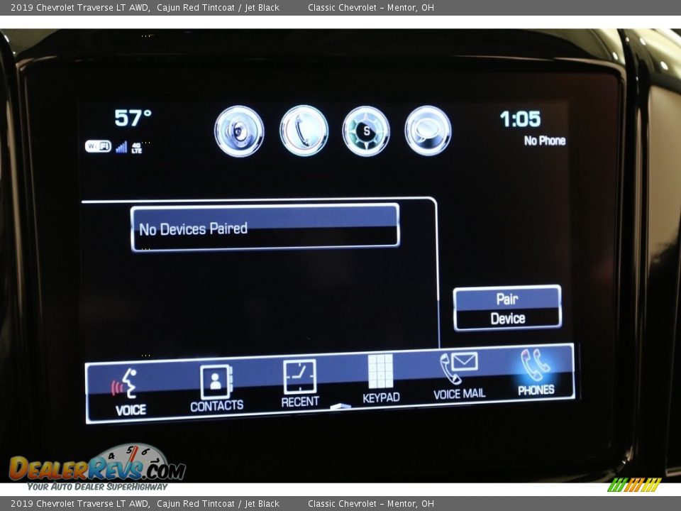 2019 Chevrolet Traverse LT AWD Cajun Red Tintcoat / Jet Black Photo #11