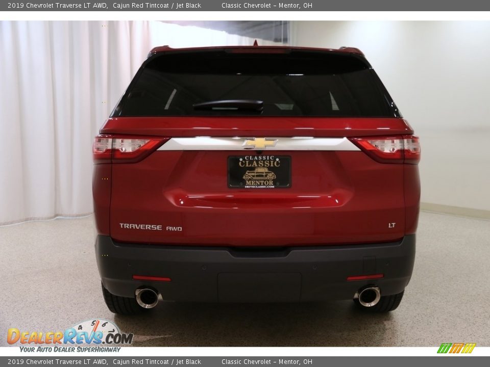 2019 Chevrolet Traverse LT AWD Cajun Red Tintcoat / Jet Black Photo #19