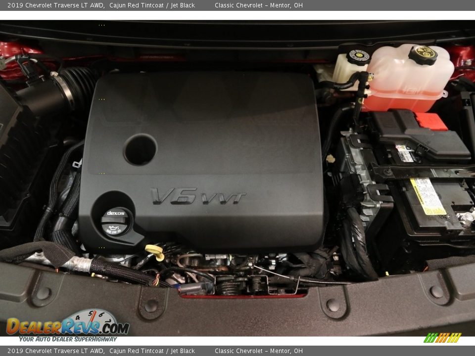 2019 Chevrolet Traverse LT AWD Cajun Red Tintcoat / Jet Black Photo #20
